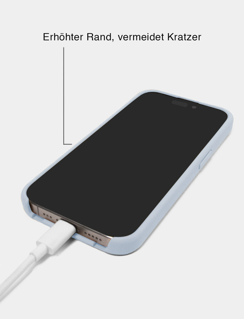 Blue Case - Schützt auch das Display