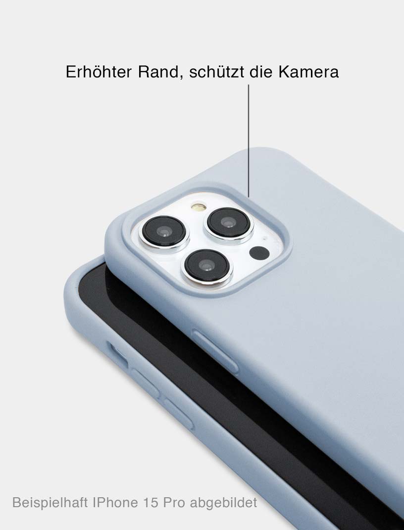 Blue Case - Schützt auch die Kamera