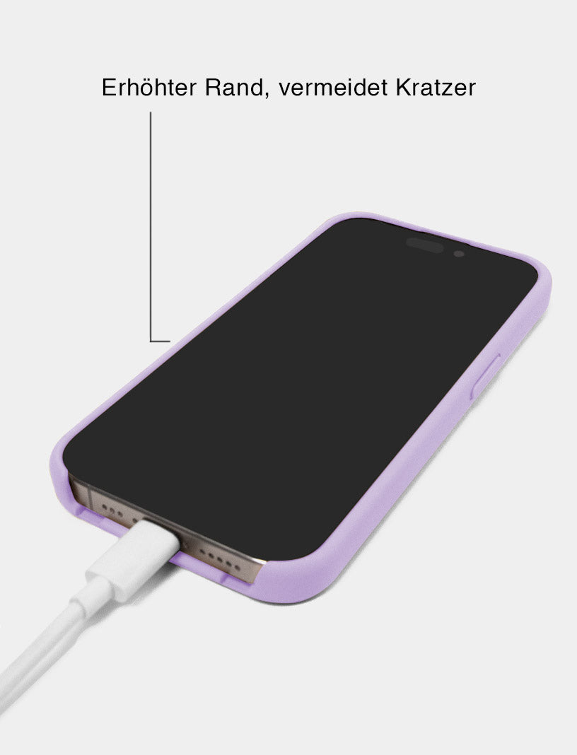 Lila Case - Schützt auch das Display
