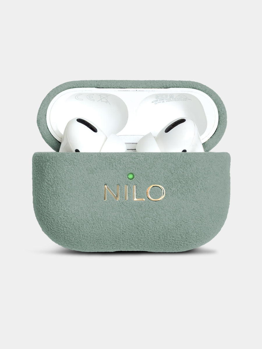 Lime AirPods Pro 2 Case - Alcantara Hülle