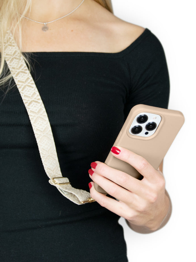Handyhülle nude mit Handyband
