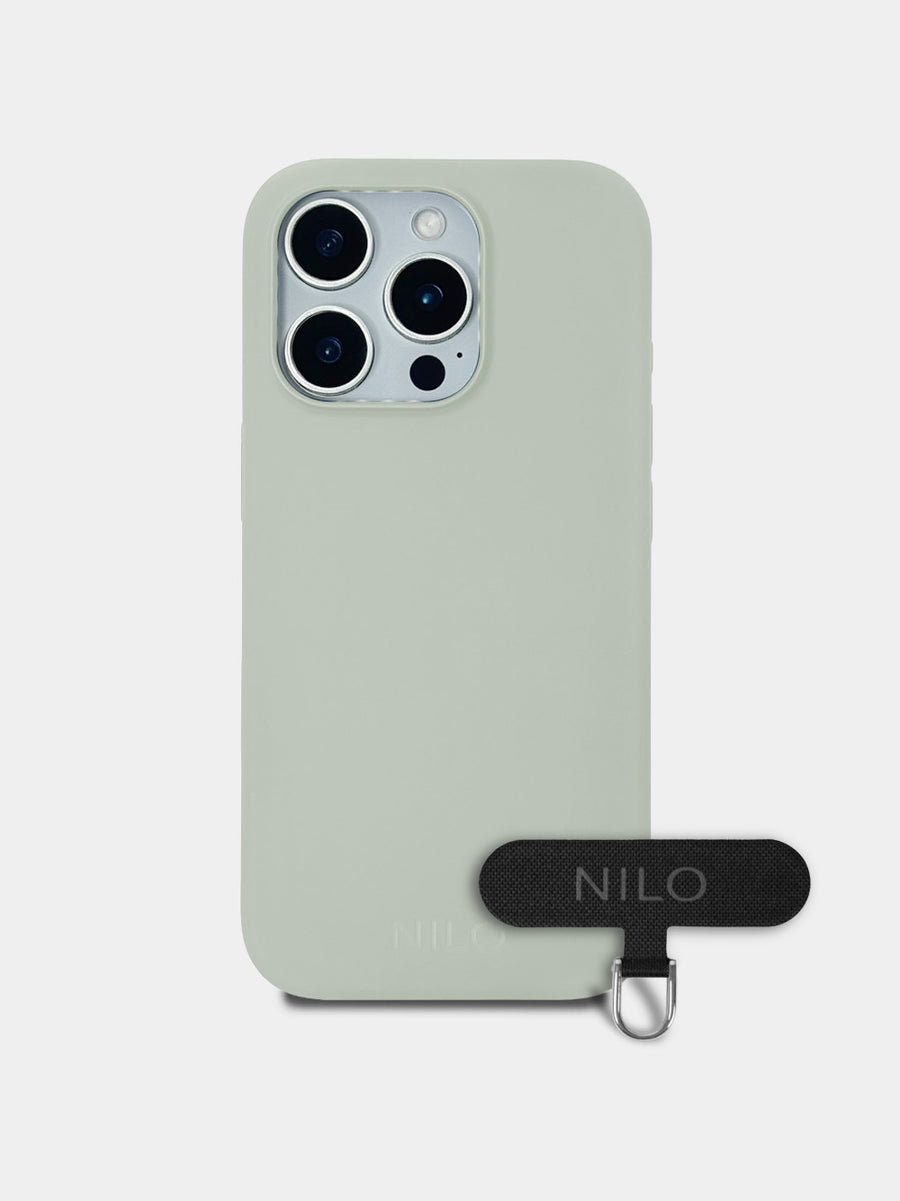 Aquamarine Silicone - MagSafe Handyhülle IPhone 16 Pro (Silber)