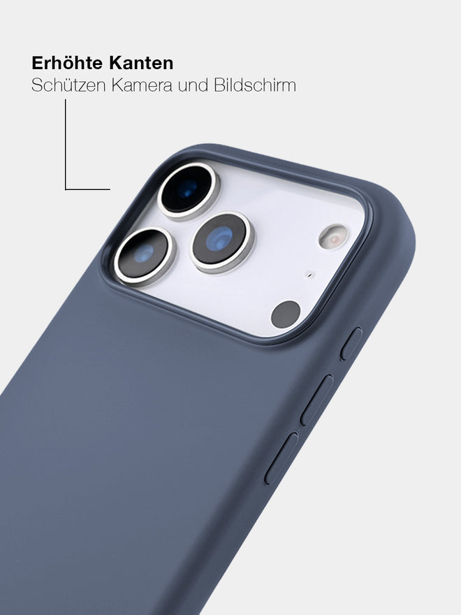 Ash Blue Silicone - MagSafe Handyhülle IPhone 17 Pro (Silber)