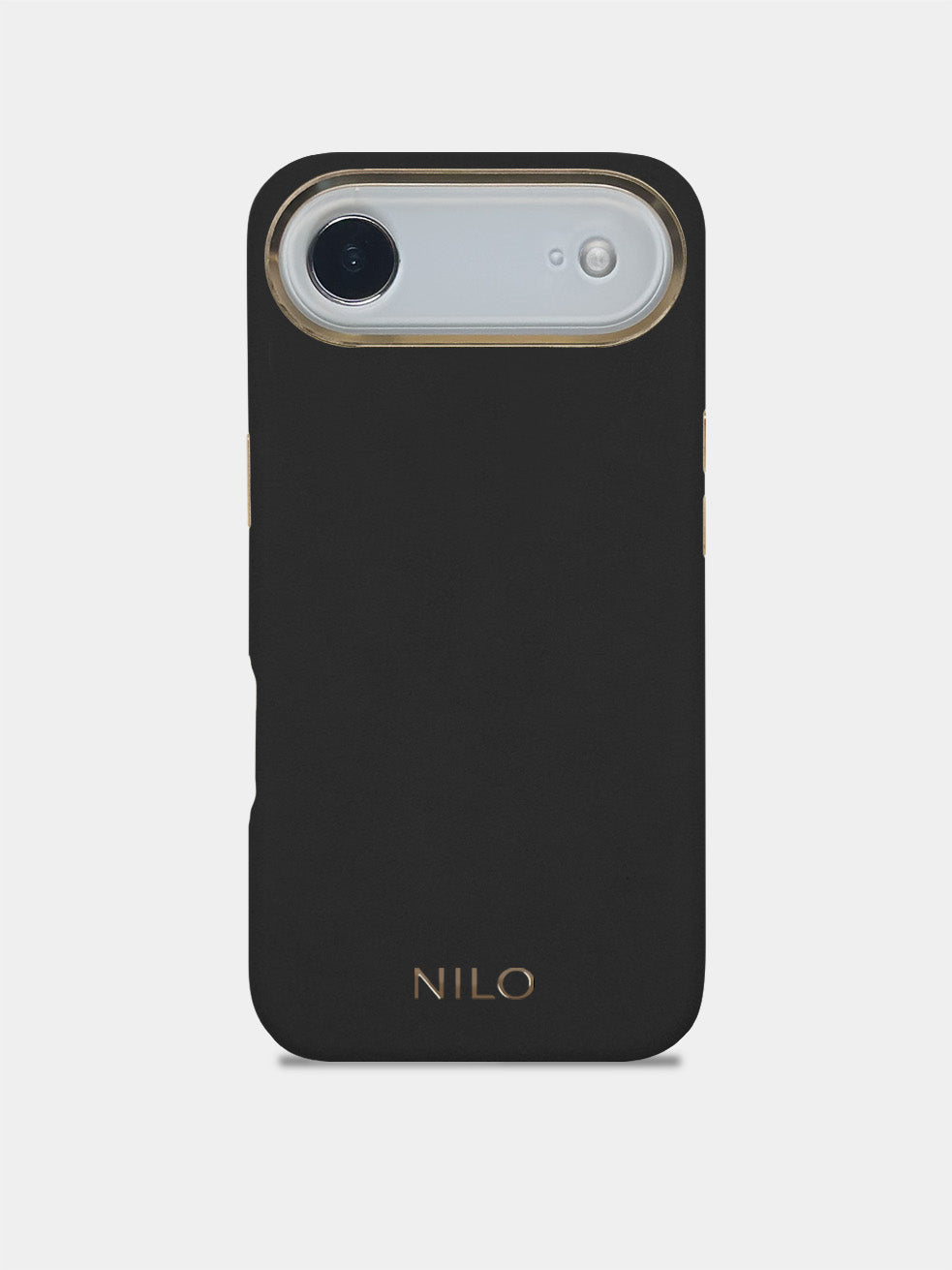 Black Alcantara (Gold) - MagSafe Handyhülle IPhone 17 Air