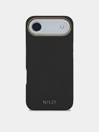 Black Alcantara (Gold) - MagSafe Handyhülle IPhone 17 Air