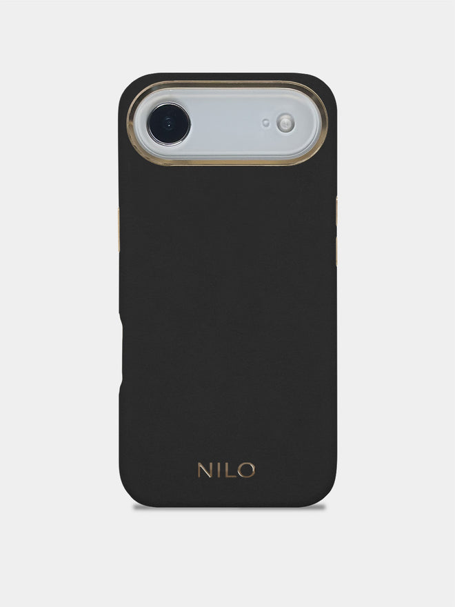 Black Alcantara (Gold) - MagSafe Handyhülle IPhone 17 Air