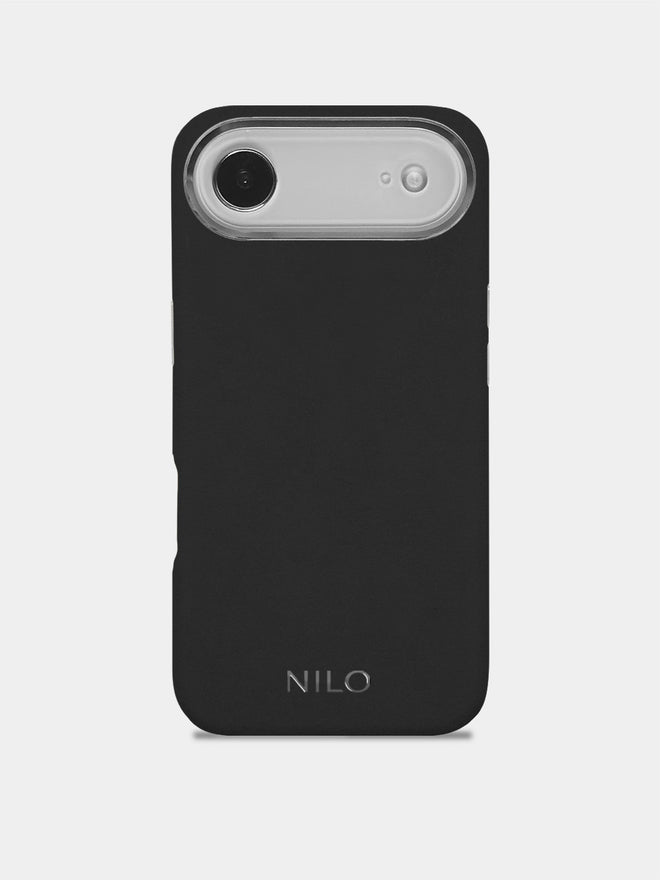 Black Alcantara (Silber) - MagSafe Handyhülle IPhone 17 Air