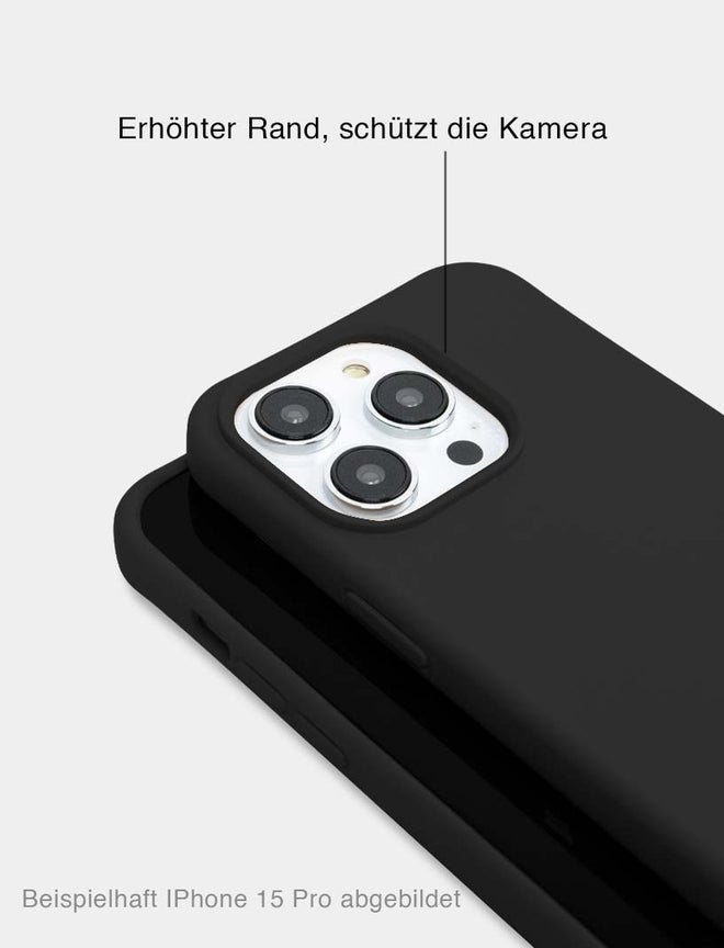 Black Case - Schützt auch die Kamera