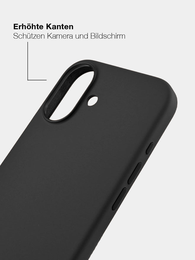 Black Silicone - MagSafe Handyhülle IPhone 17 (Gold)