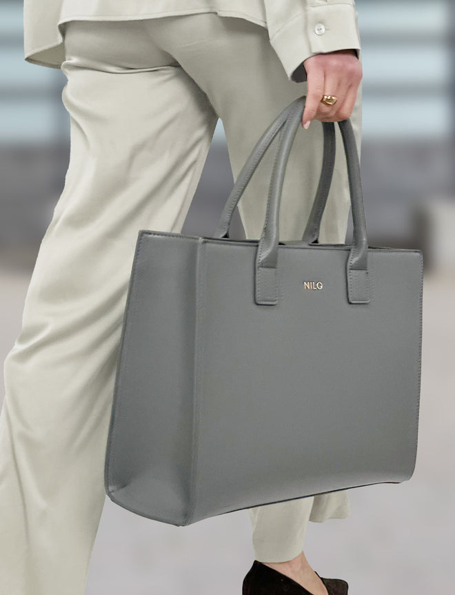 Tote Bag Grau