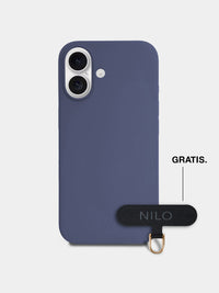 Denim Silicone - MagSafe Handyhülle IPhone 16 (Gold)