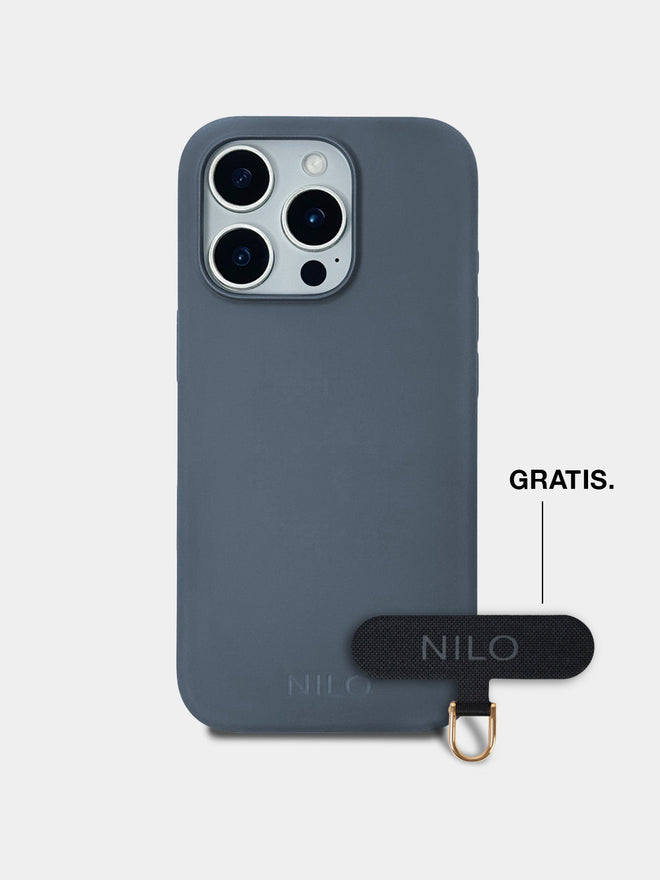 Denim Silicone - MagSafe Handyhülle IPhone 16 Pro Max (Gold)