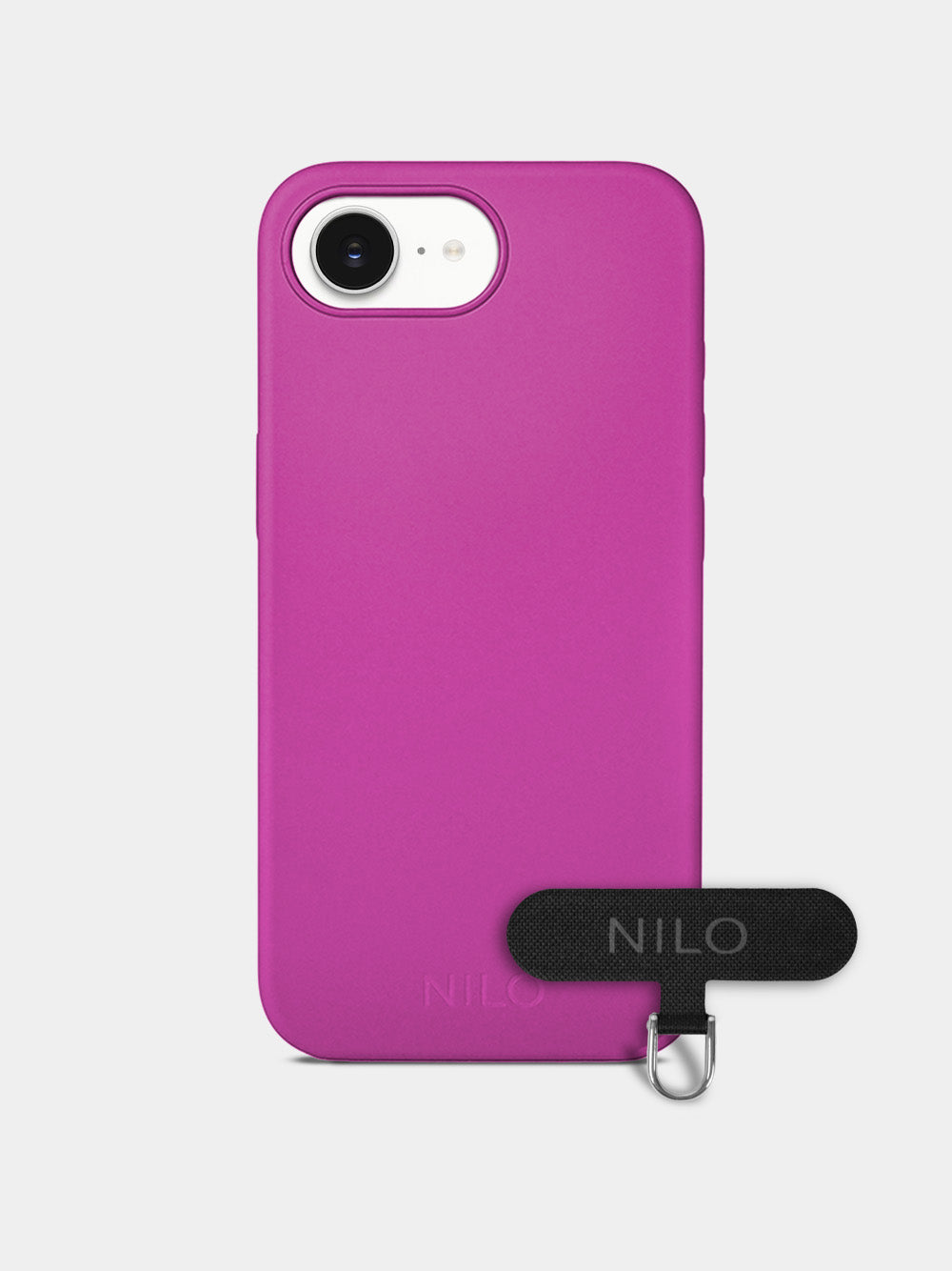 Fuchsia Silicone - MagSafe Handyhülle IPhone 16e (Silber)