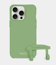 Grüne Handyhülle - 2 in 1 Case zum umhängen