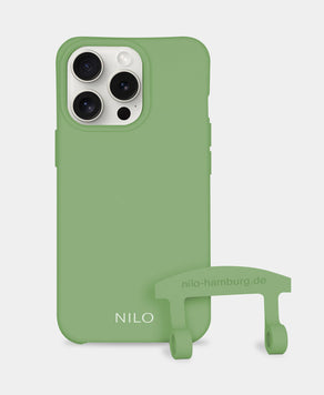 Grüne Handyhülle - 2 in 1 Case zum umhängen