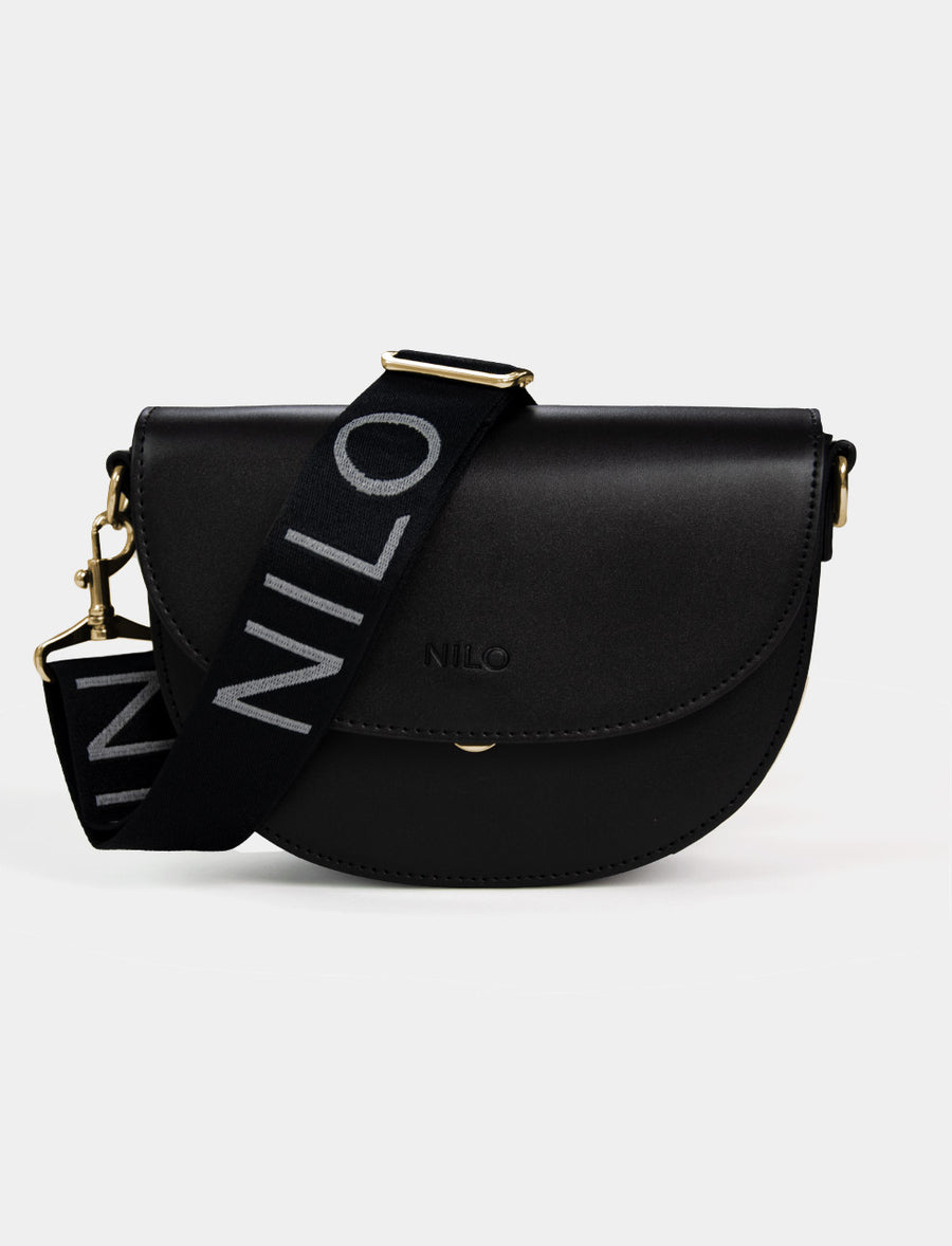 Leila Black - Halfmoon Bag