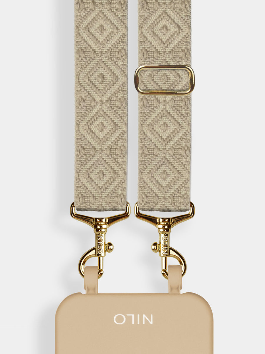 Beige Lupa Handyband