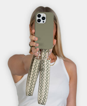 Olive Handyhülle - Personenansicht