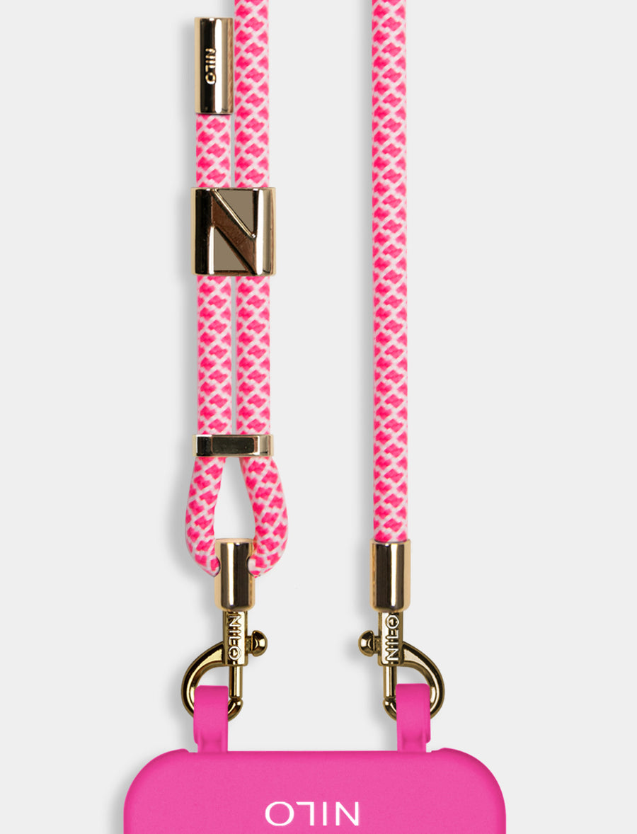 Power Pink Blossom Handykordel