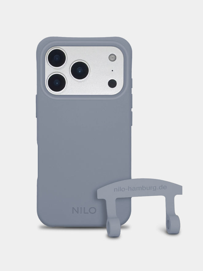 Ashe Blue Handyhülle IPhone 17 Pro - 2 in 1 Case Handyhülle zum Umhängen