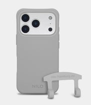 Grey MagSafe Handyhülle IPhone 17 Pro - 2 in 1 Case Handyhülle zum Umhängen