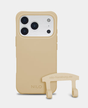 Nude Handyhülle IPhone 17 Pro - 2 in 1 Case Handyhülle zum Umhängen