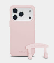 Rosa Handyhülle IPhone 17 Pro - 2 in 1 Case Handyhülle zum Umhängen