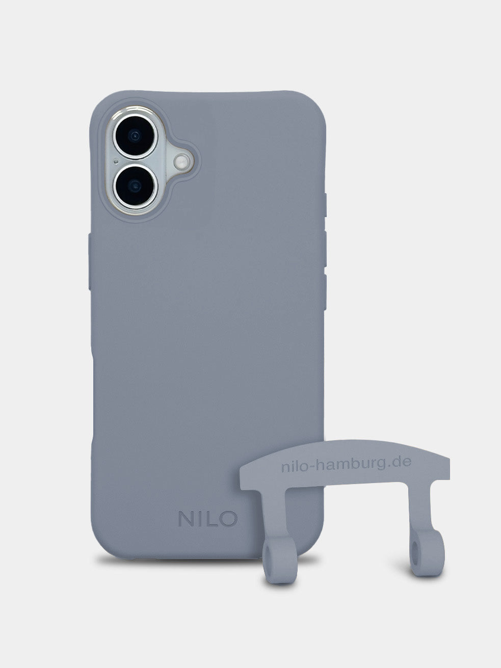 Ashe Blue Handyhülle IPhone 17 - 2 in 1 Case Handyhülle zum Umhängen