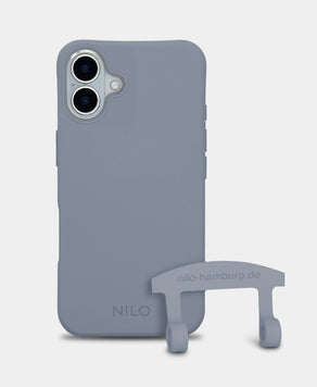 Ashe Blue Handyhülle IPhone 17 - 2 in 1 Case Handyhülle zum Umhängen