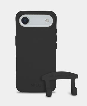 Black Handyhülle IPhone 17 Air - 2 in 1 Case Handyhülle zum Umhängen