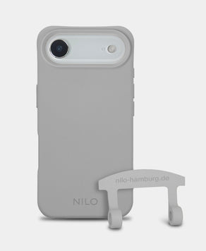 Grey Handyhülle IPhone 17 Air - 2 in 1 Case Handyhülle zum Umhängen