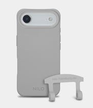 Grey MagSafe Handyhülle IPhone 17 Air - 2 in 1 Case Handyhülle zum Umhängen