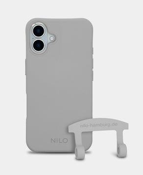 Grey Handyhülle IPhone 17 - 2 in 1 Case Handyhülle zum Umhängen