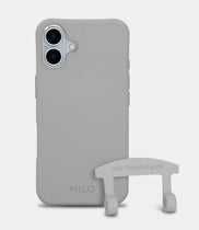 Grey MagSafe Handyhülle IPhone 17  - 2 in 1 Case Handyhülle zum Umhängen