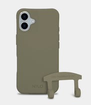 Olive Handyhülle IPhone 17 Air - 2 in 1 Case Handyhülle zum Umhängen
