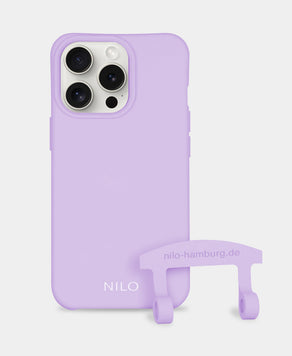 Lila Handyhülle - 2 in 1 Case Handyhülle zum Umhängen