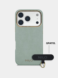 Lime Alcantara (Gold) - MagSafe Handyhülle IPhone 17 Pro Max