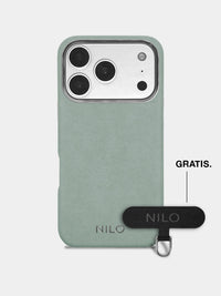 Lime Alcantara (Silber) - MagSafe Handyhülle IPhone 17 Pro