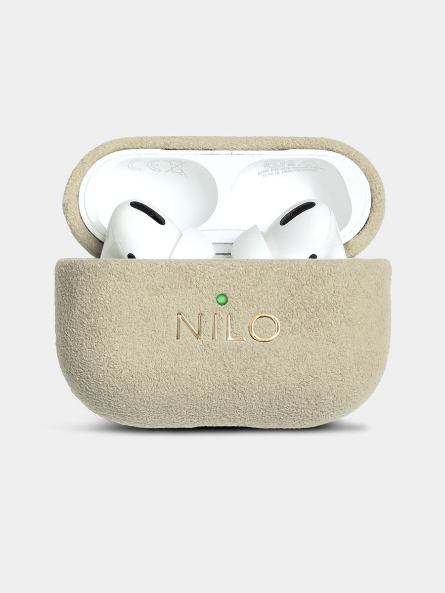 Nude Airpods Pro 2 Case - Alcantara Hülle