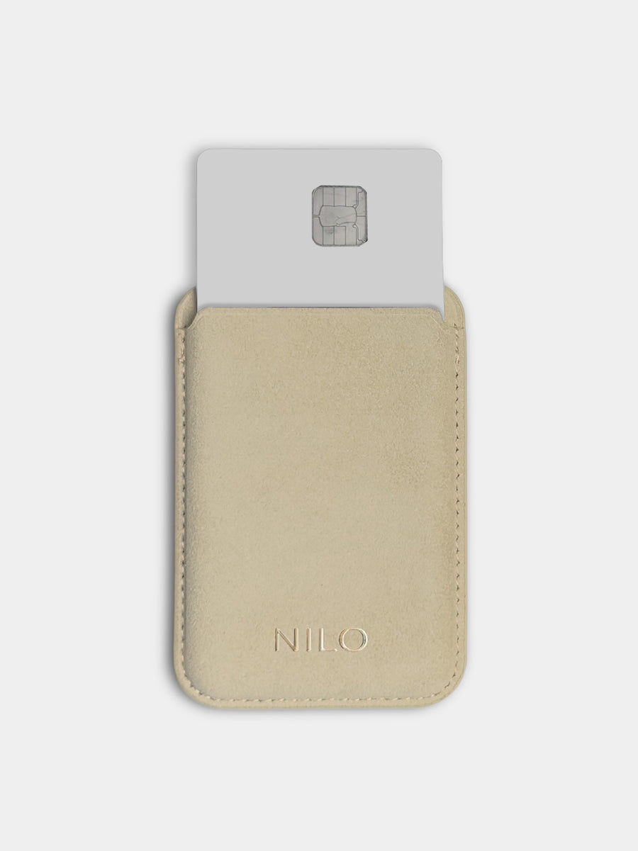 Nude MagSafe Wallet - Alcantara Kartenhalter