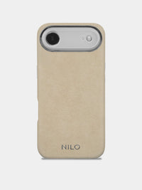 Nude Alcantara (Silber) - MagSafe Handyhülle IPhone 17 Air