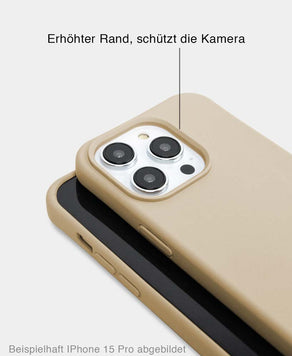 Nude / Beige Case - Schützt auch die Kamera