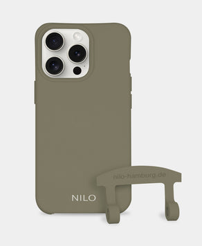 Olive Handyhülle - 2 in 1 Case Handyhülle zum Umhängen