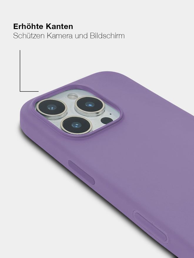 Periwinkle Silicone - MagSafe Handyhülle IPhone 16 Pro Max (Silber)