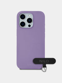 Periwinkle Silicone - MagSafe Handyhülle IPhone 16 Pro (Silber)
