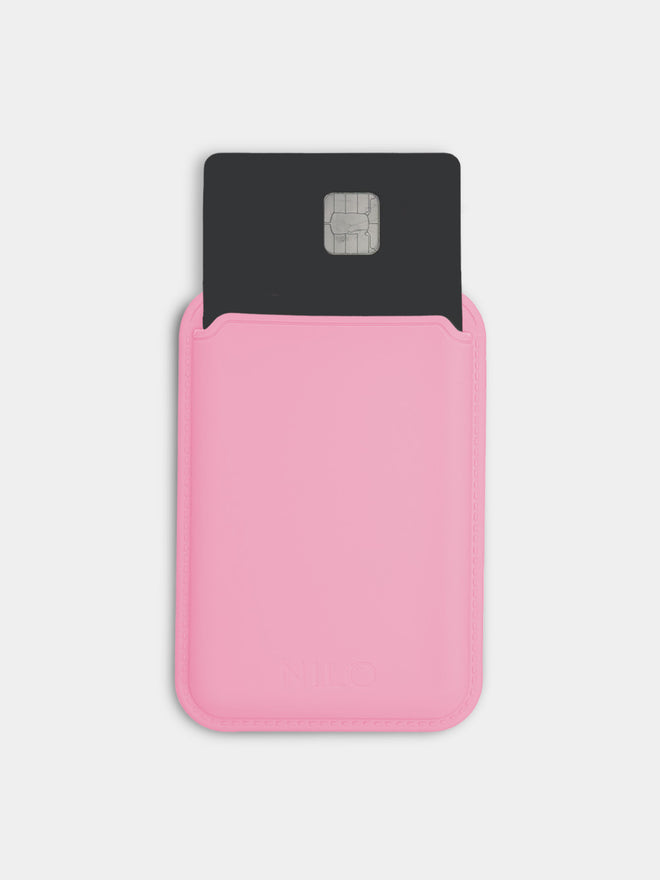 Pink MagSafe Wallet - Silicone Kartenhalter