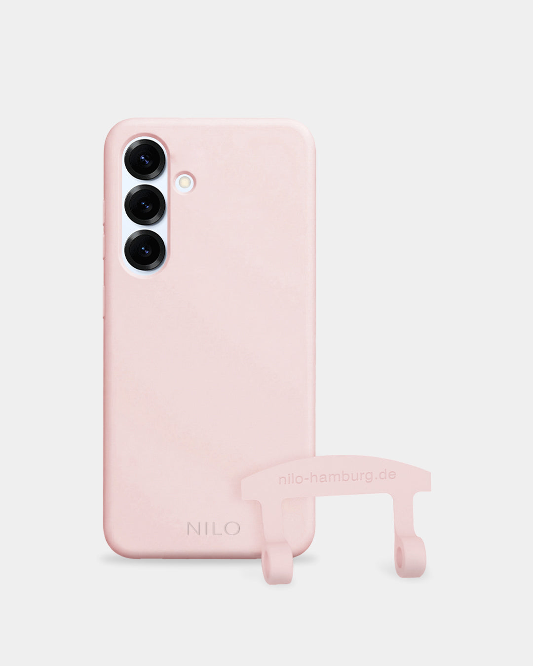 Handyhülle Rosa mit Ösen