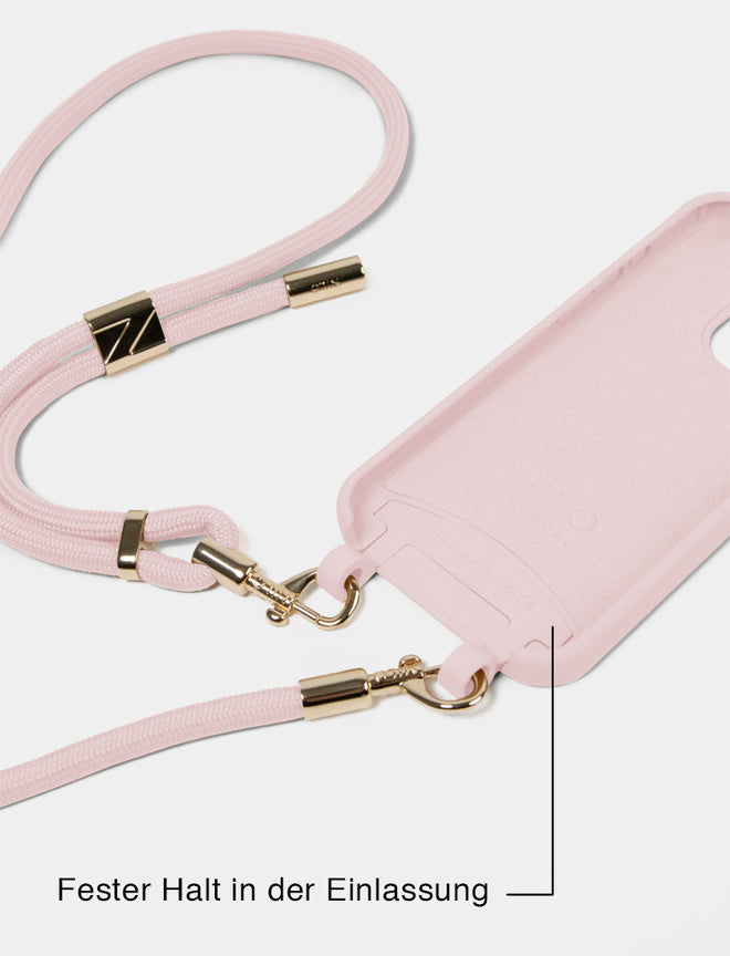 Rosa Handyhülle Adapter