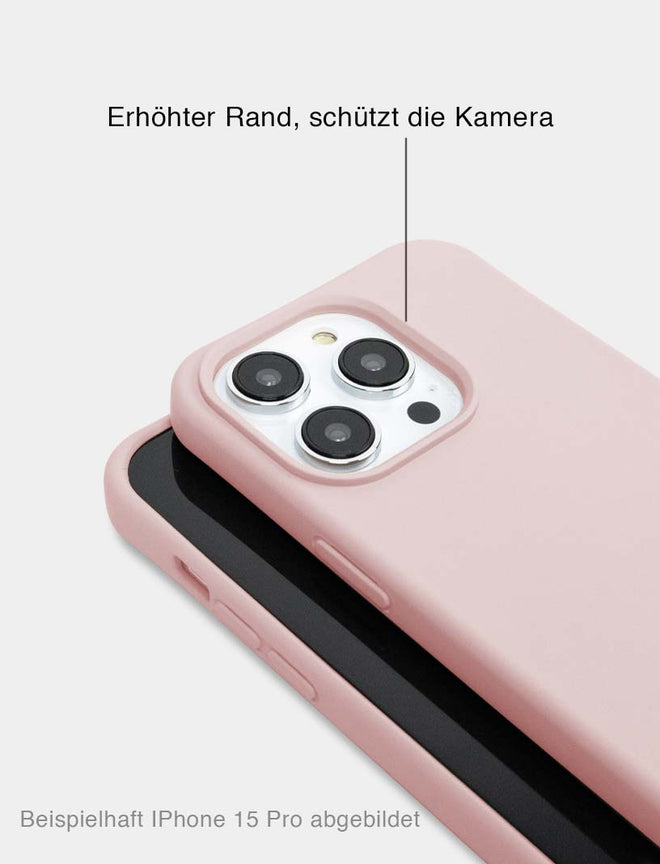 Rosa Case - Schützt auch die Kamera