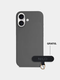 Stone Grey Silicone - MagSafe Handyhülle IPhone 16 (Gold)